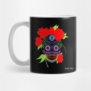 roses and adela catrina ecopop Mug